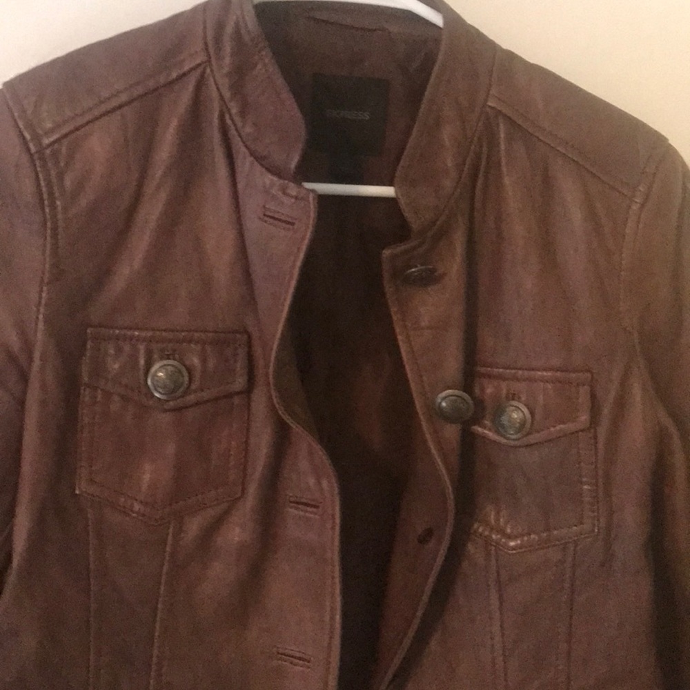 Express Leather Jacket - image 2